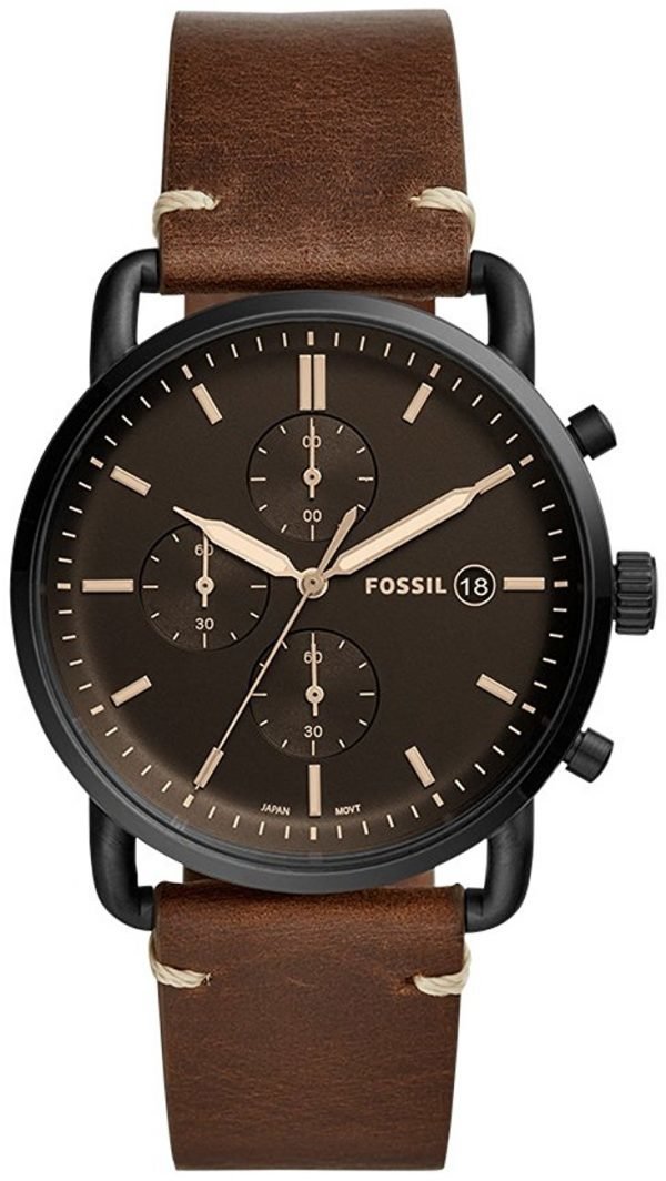 Fossil Fs5403 Kello Ruskea / Nahka