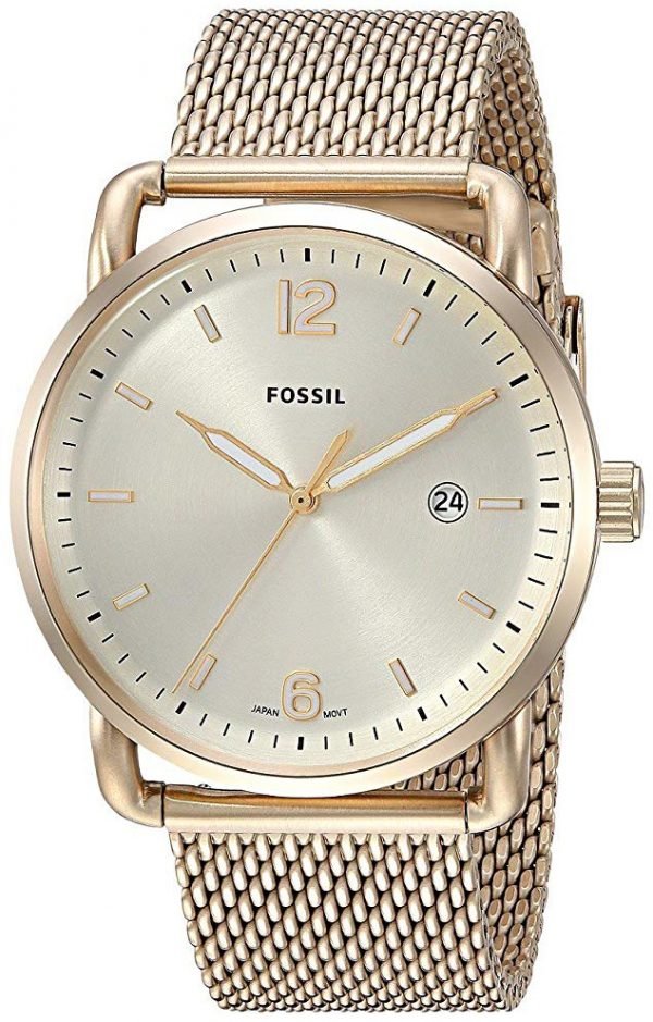 Fossil Fs5420 Kello Samppanja / Kullansävytetty Teräs