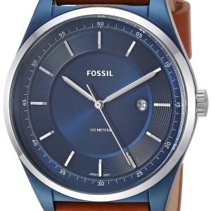 Fossil Fs5422 Kello Sininen / Nahka