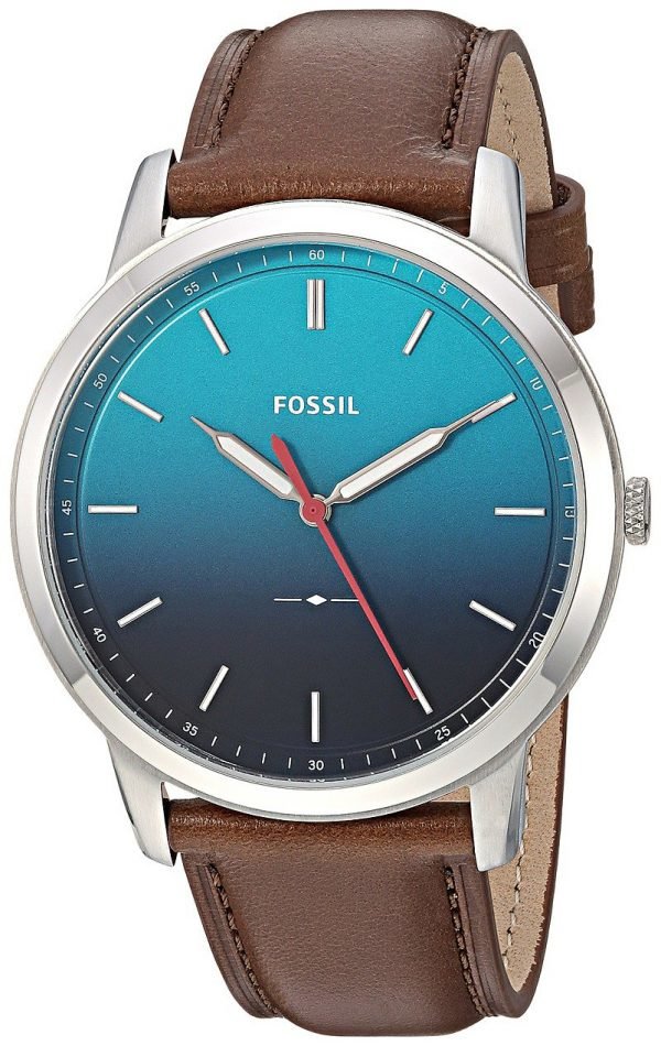 Fossil Fs5440 Kello Sininen / Nahka