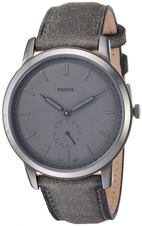 Fossil Fs5445 Kello Harmaa / Nahka