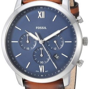 Fossil Fs5453 Kello Sininen / Nahka