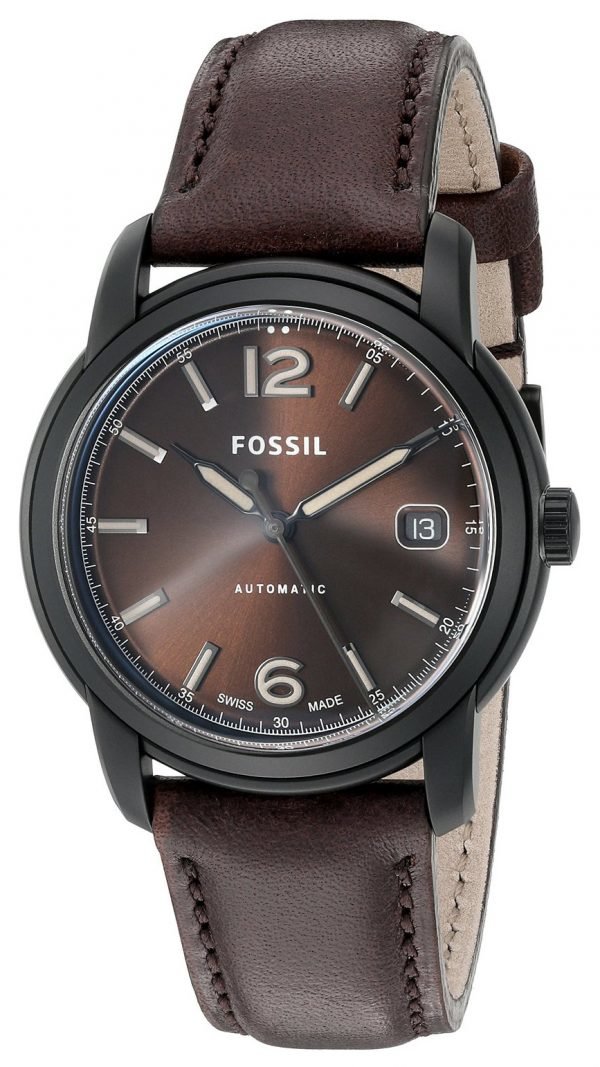 Fossil Fsw1007 Kello Ruskea / Nahka