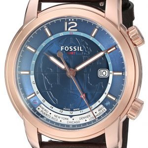 Fossil Fsw7006 Kello Sininen / Nahka