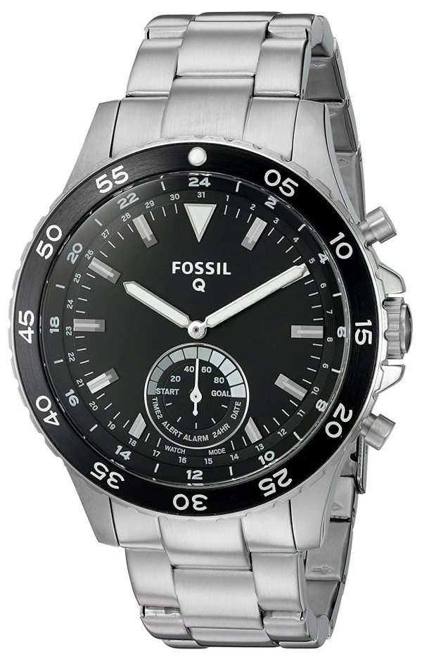 Fossil Ftw1126 Kello Musta / Teräs