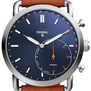 Fossil Ftw1151 Kello Sininen / Nahka