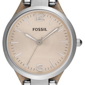 Fossil Georgia Es2830 Kello Beige / Nahka