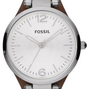 Fossil Georgia Es3060 Kello Valkoinen / Nahka