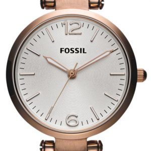 Fossil Georgia Es3110 Kello Valkoinen / Nahka