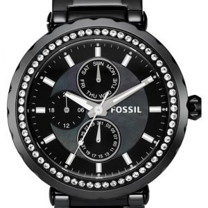 Fossil Glitz Ce1009 Kello Musta / Keraaminen