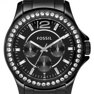 Fossil Glitz Ce1011 Kello Musta / Keraaminen