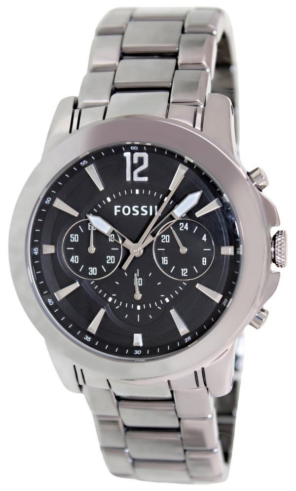 Fossil Grant Ce5016 Kello Musta / Teräs