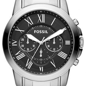 Fossil Grant Fs4736ie Kello Musta / Teräs