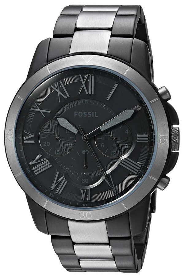 Fossil Grant Fs5269 Kello Musta / Teräs