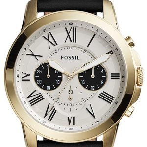 Fossil Grant Fs5272 Kello Valkoinen / Nahka