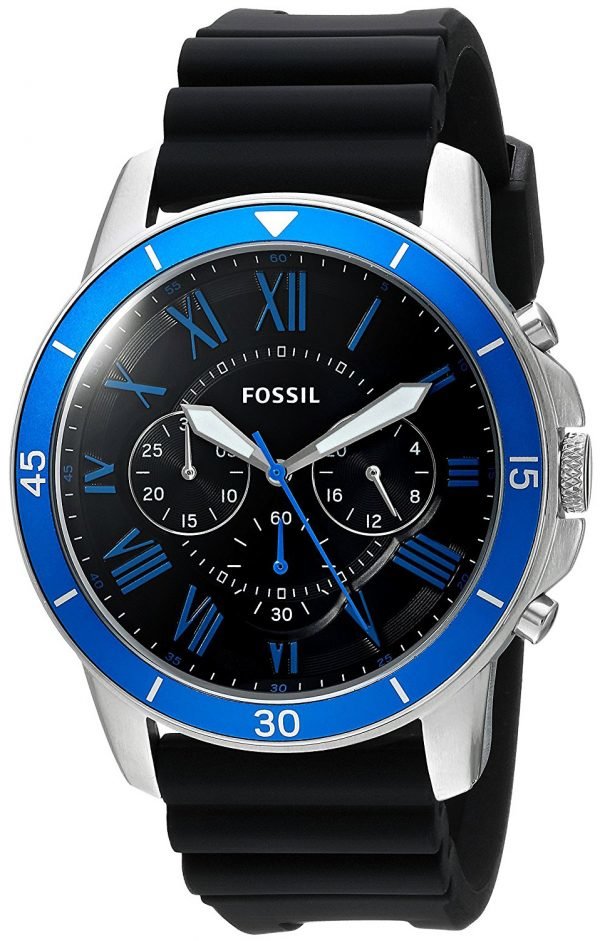 Fossil Grant Fs5300 Kello Musta / Kumi