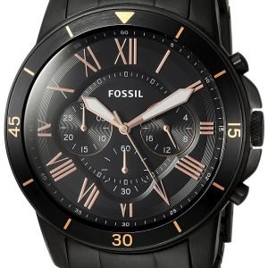 Fossil Grant Fs5374 Kello Musta / Teräs