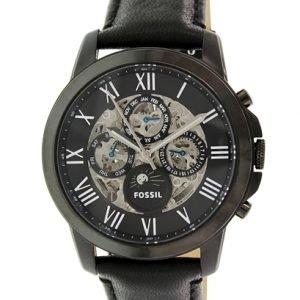 Fossil Grant Me3028 Kello Musta / Nahka