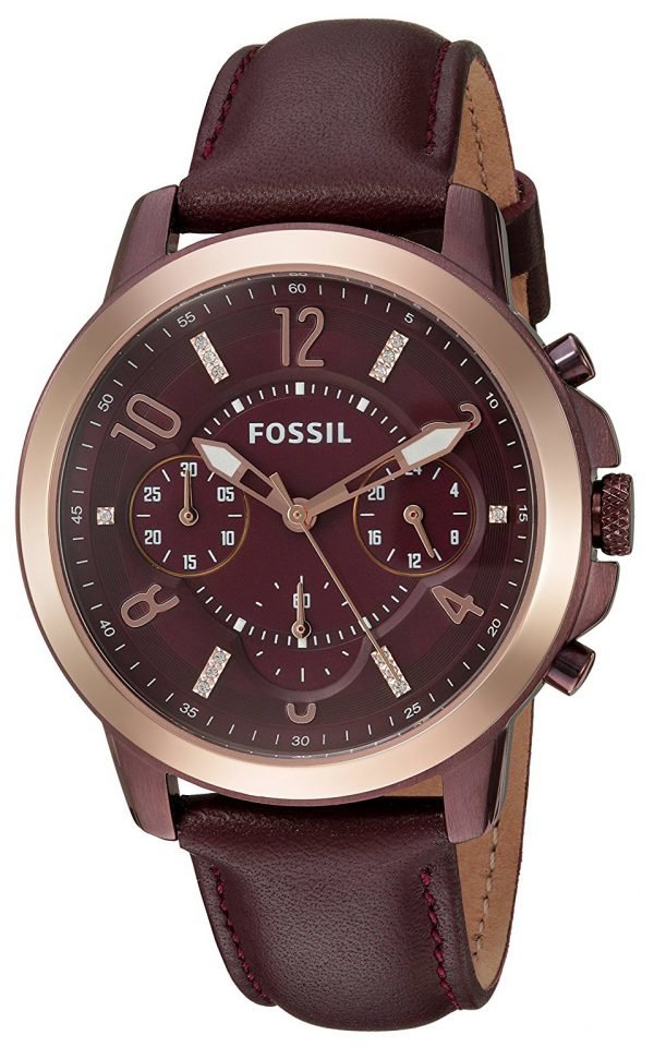 Fossil Gwynn Es4116 Kello Punainen / Nahka