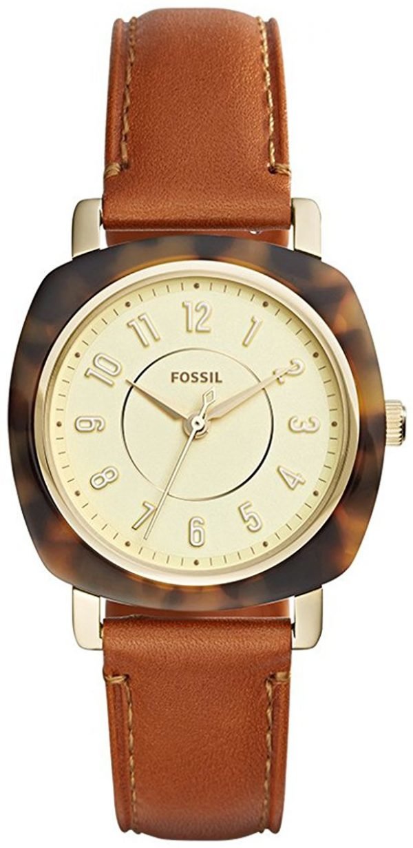 Fossil Idealist Es4281 Kello Kullattu / Nahka