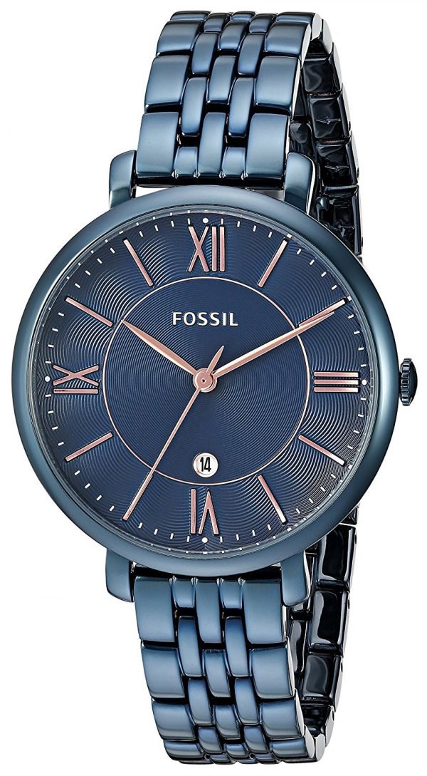 Fossil Jacqueline Es4094 Kello Sininen / Teräs