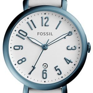 Fossil Jacqueline Es4203 Kello Valkoinen / Nahka