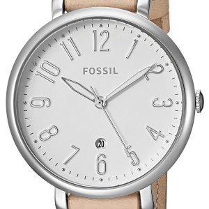 Fossil Jacqueline Es4204 Kello Valkoinen / Nahka