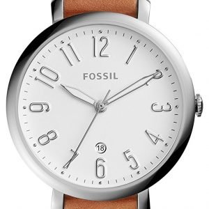 Fossil Jacqueline Es4208 Kello Valkoinen / Nahka