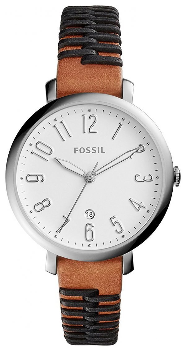 Fossil Jacqueline Es4208 Kello Valkoinen / Nahka