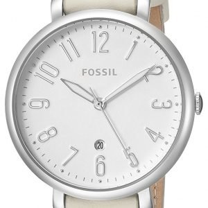 Fossil Jacqueline Es4209 Kello Valkoinen / Nahka