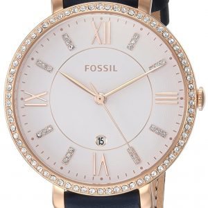 Fossil Jacqueline Es4291 Kello Valkoinen / Nahka