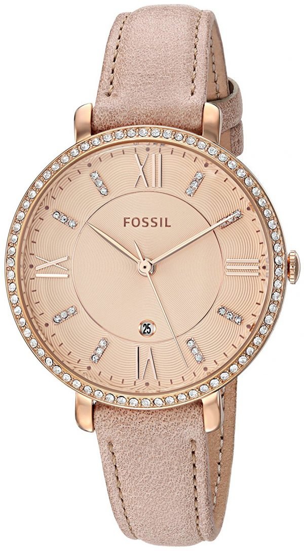 Fossil Jacqueline Es4292 Kello Punakultaa / Nahka