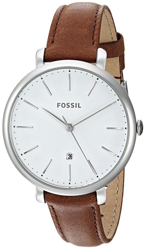 Fossil Jacqueline Es4368 Kello Valkoinen / Nahka