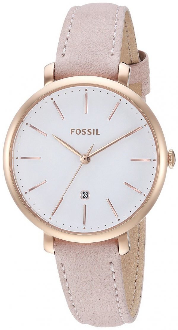 Fossil Jacqueline Es4369 Kello Valkoinen / Nahka