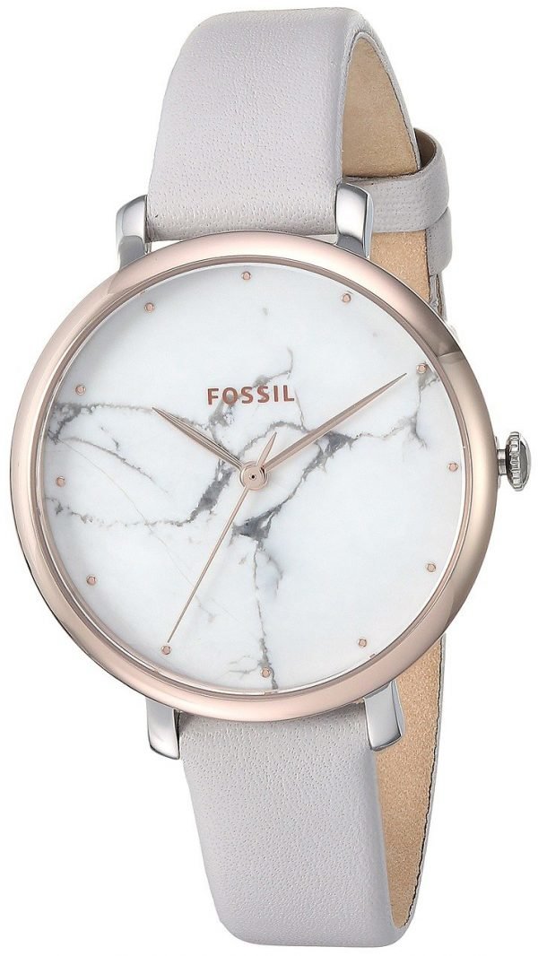 Fossil Jacqueline Es4377 Kello Valkoinen / Nahka