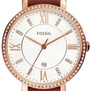 Fossil Jacqueline Es4413 Kello Valkoinen / Nahka