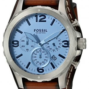 Fossil Jr1515 Kello Sininen / Nahka