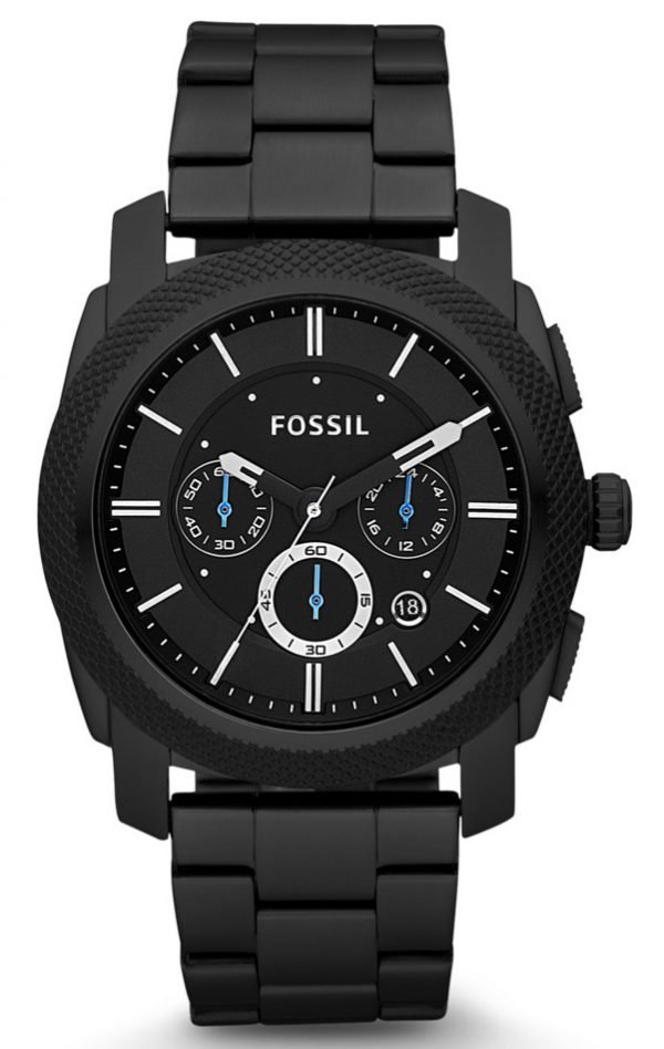 Fossil Machine Fs4552 Kello Musta / Teräs