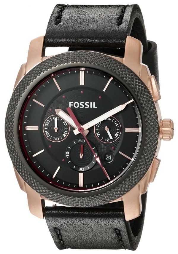 Fossil Machine Fs5120 Kello Musta / Nahka