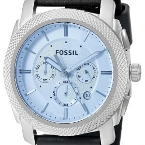 Fossil Machine Fs5160 Kello Sininen / Nahka