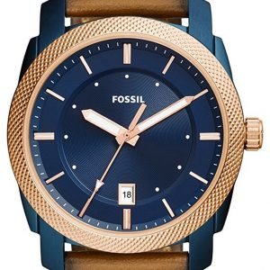 Fossil Machine Fs5266 Kello Sininen / Nahka