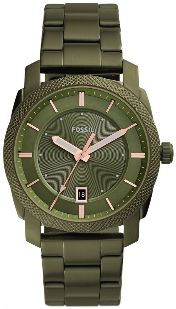 Fossil Machine Fs5389 Kello Vihreä / Teräs