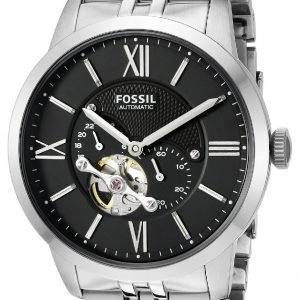 Fossil Mechanical Me3107 Kello Musta / Teräs