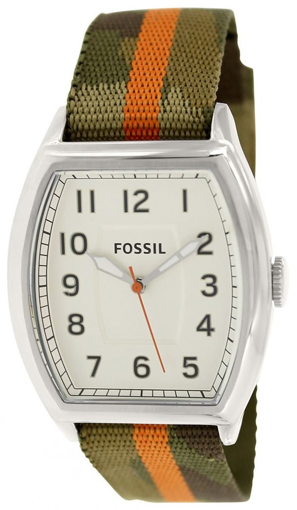 Fossil Narrator Fs4914 Kello Valkoinen / Tekstiili