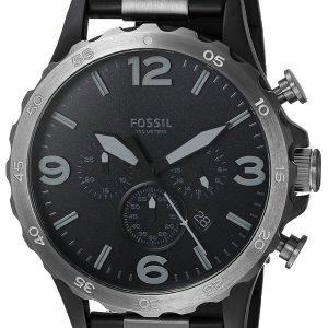 Fossil Nate Jr1527 Kello Musta / Teräs