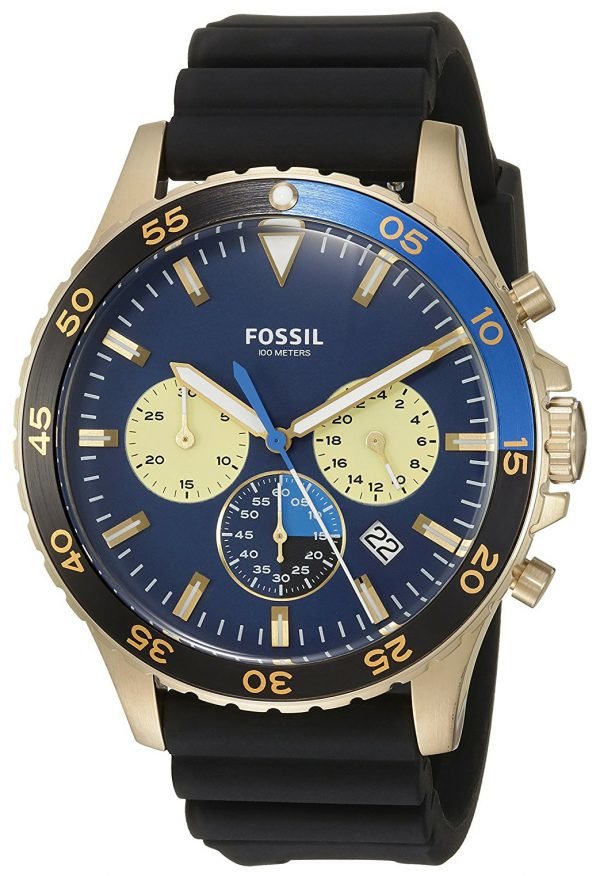 Fossil Sport Ch3074 Kello Sininen / Kumi