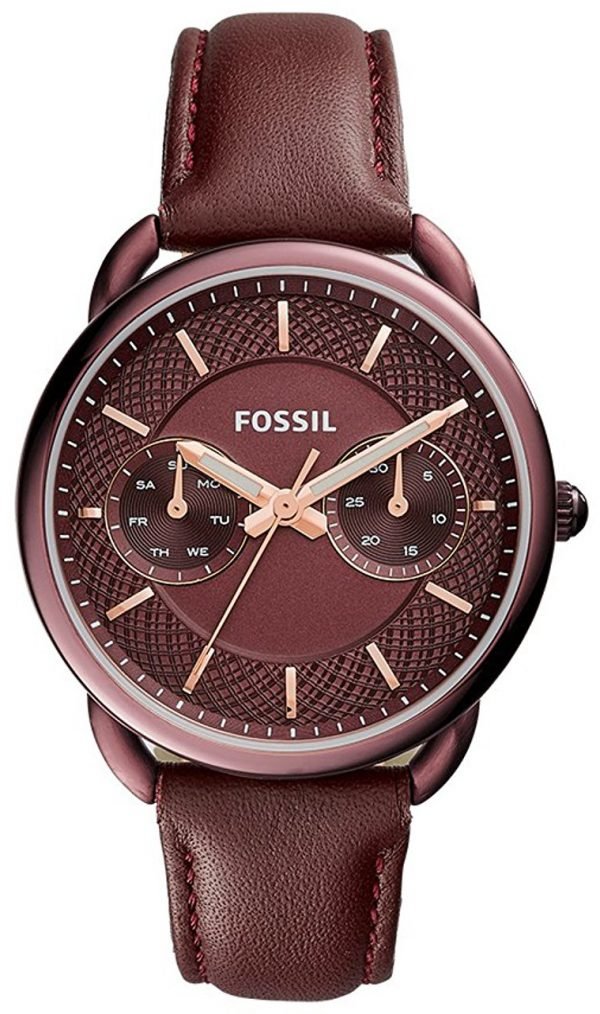 Fossil Tailor Es4121 Kello Ruskea / Nahka