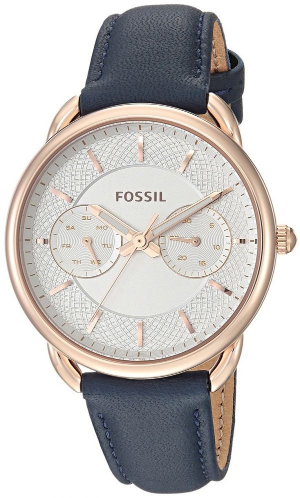 Fossil Tailor Es4260 Kello Hopea / Nahka