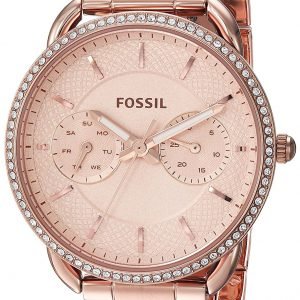 Fossil Tailor Es4264 Kello Punakultaa / Punakultasävyinen