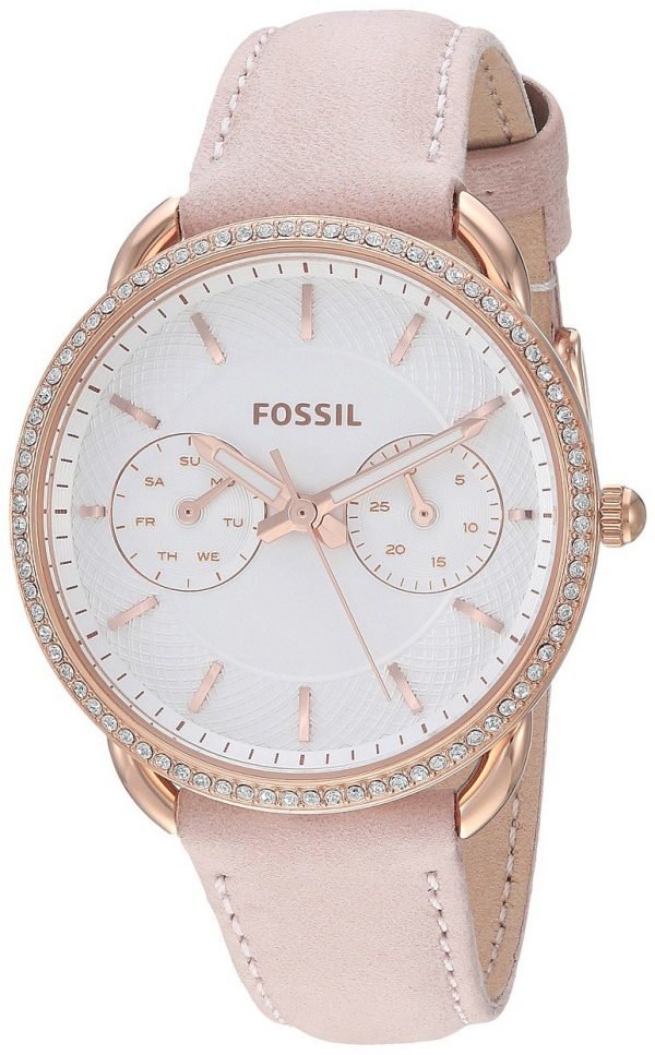 Fossil Tailor Es4393 Kello Hopea / Nahka